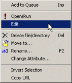remote edit by auto download and upload